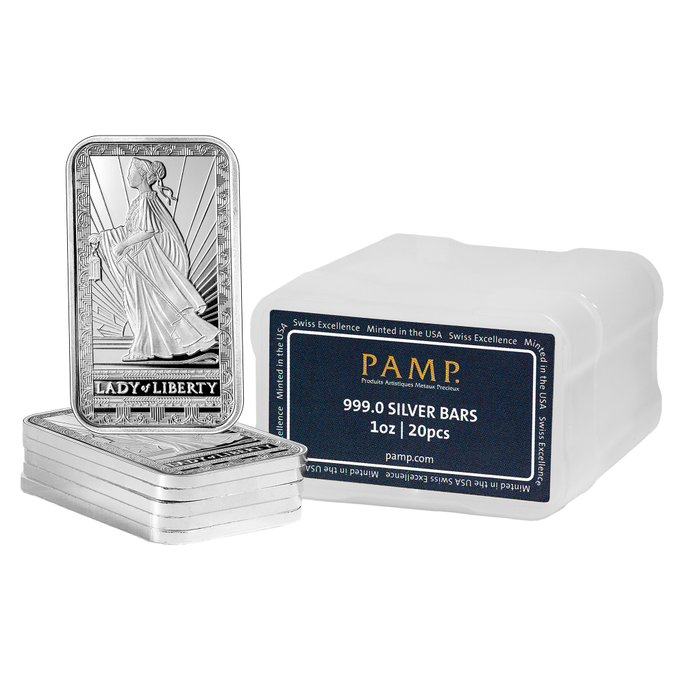 Lady of Liberty Silver Minted Bar - 1oz