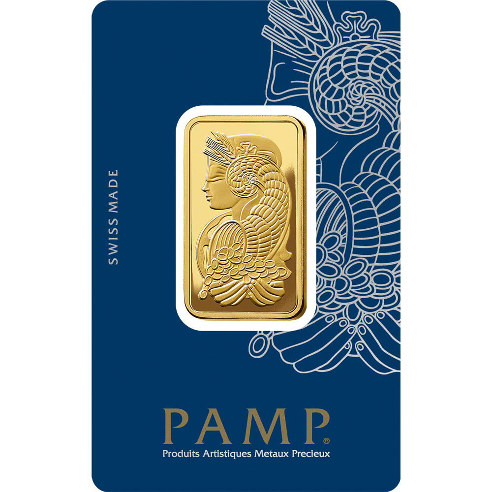 Lady Fortuna™ Gold Minted Bar - 2 Tolas