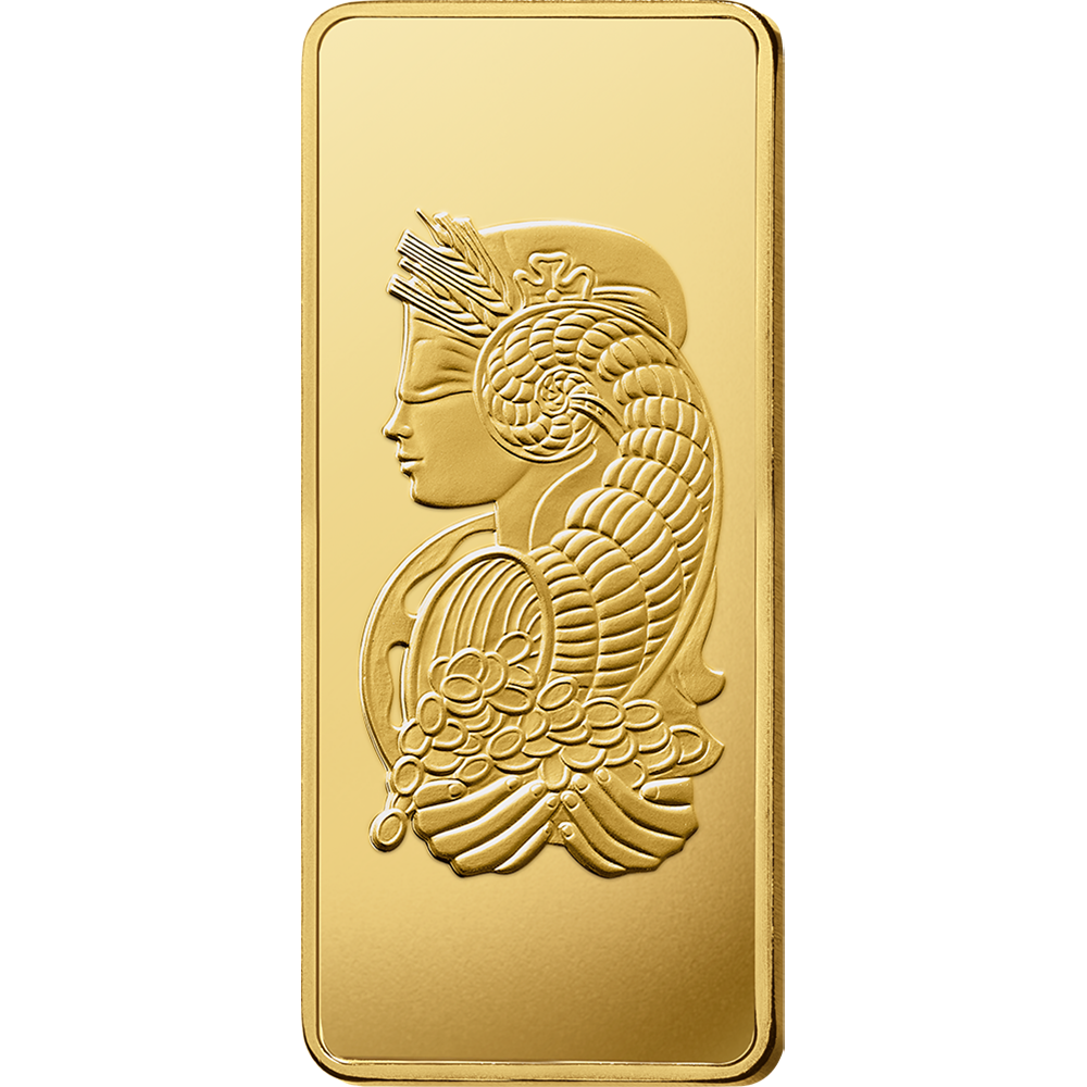 Lady Fortuna™ Gold Minted Bar - 1 KG