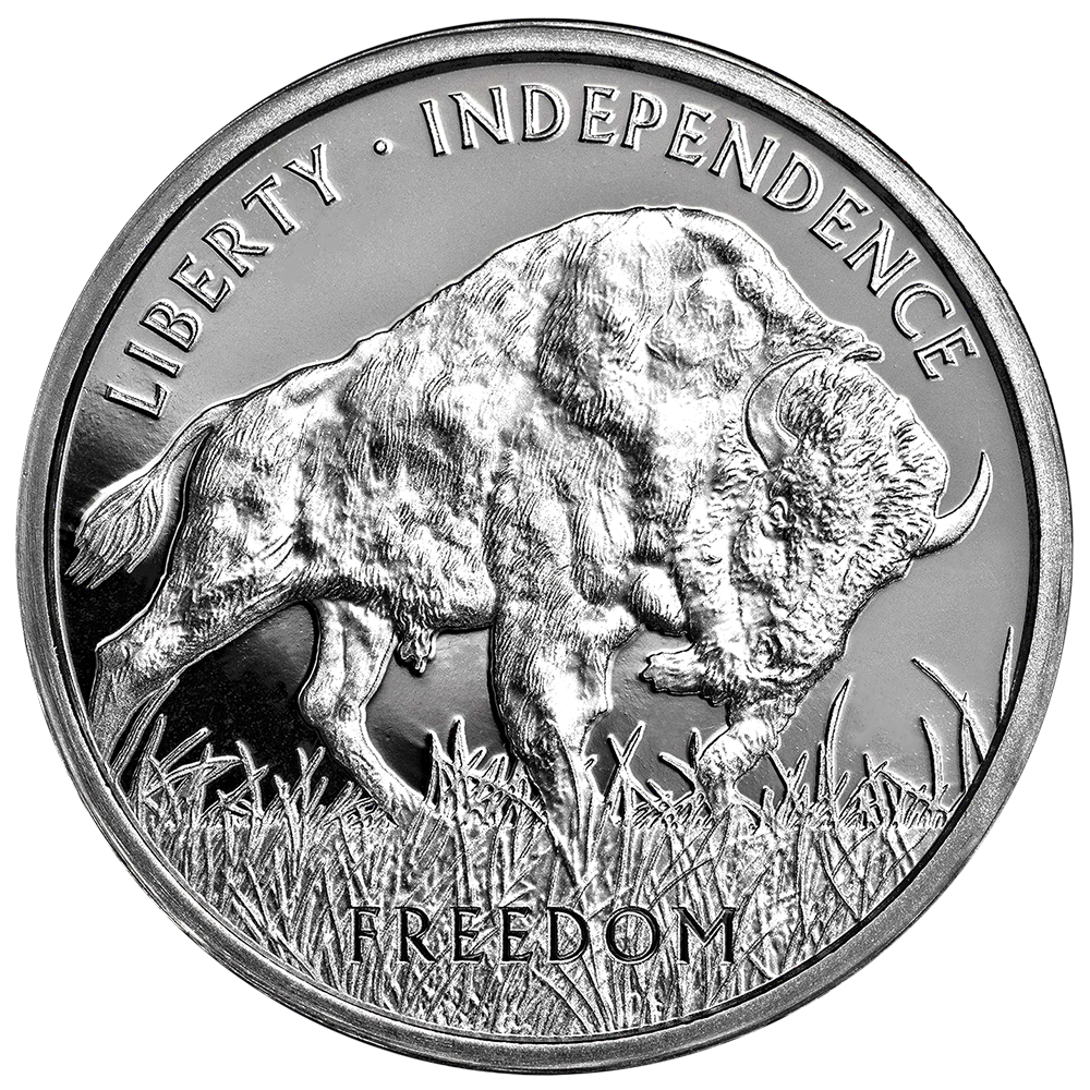 American Buffalo Silver Minted Round - 1oz