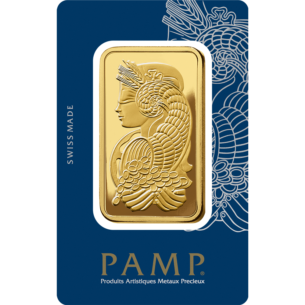 Lady Fortuna™ Gold Minted Bar - 5 Tolas