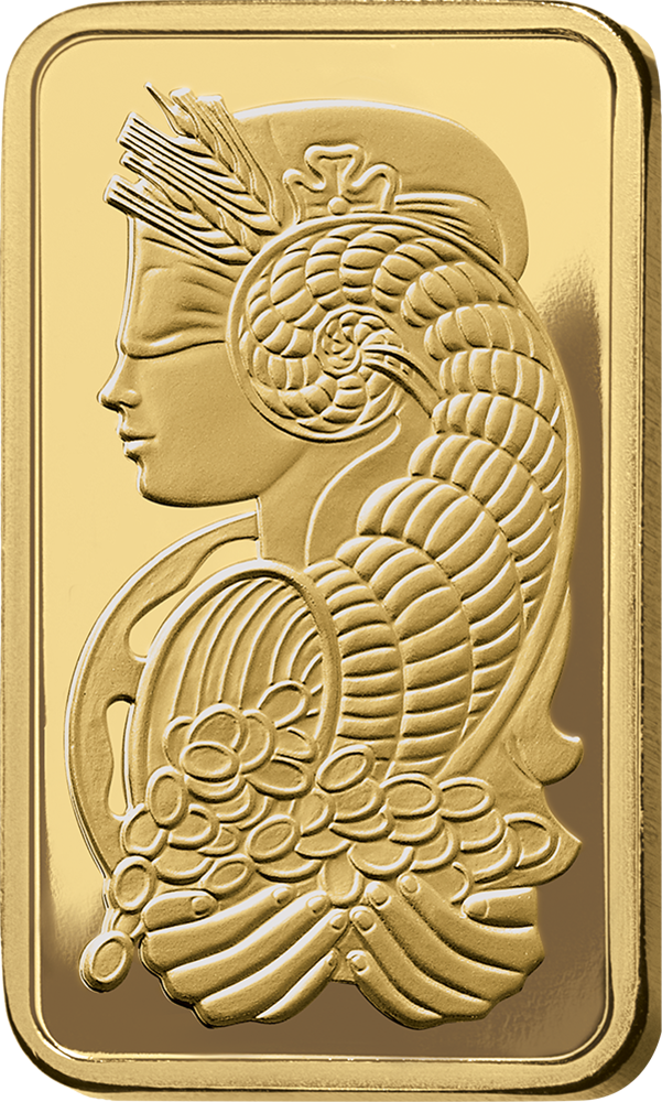Lady Fortuna™ Gold Minted Bar - 2 Tolas