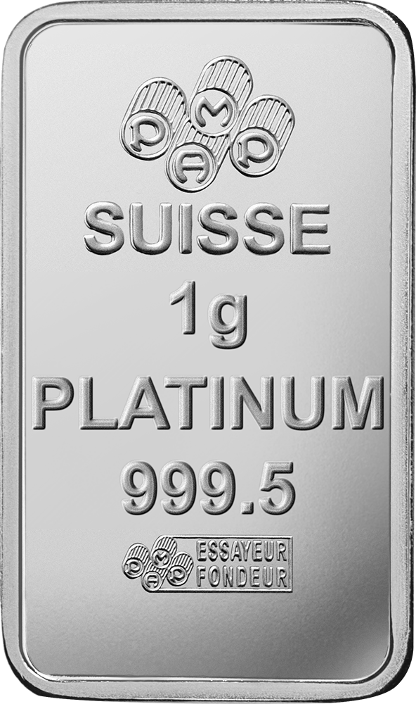 Lady Fortuna™ Platinum Minted Bar - MULTIGRAM+25