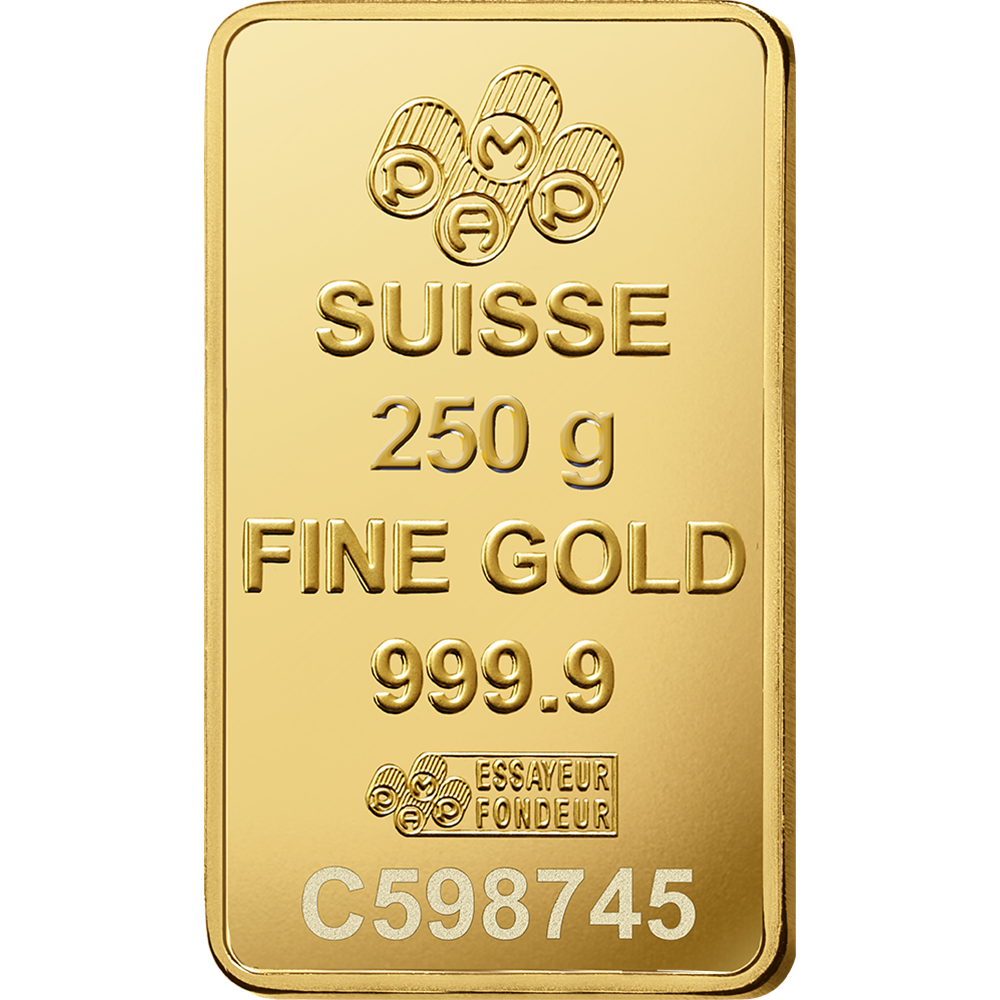 Lady Fortuna™ Gold Minted Bar - 250g