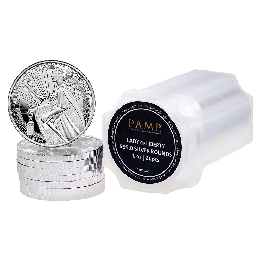 Lady of Liberty Silver Minted Round - 1oz